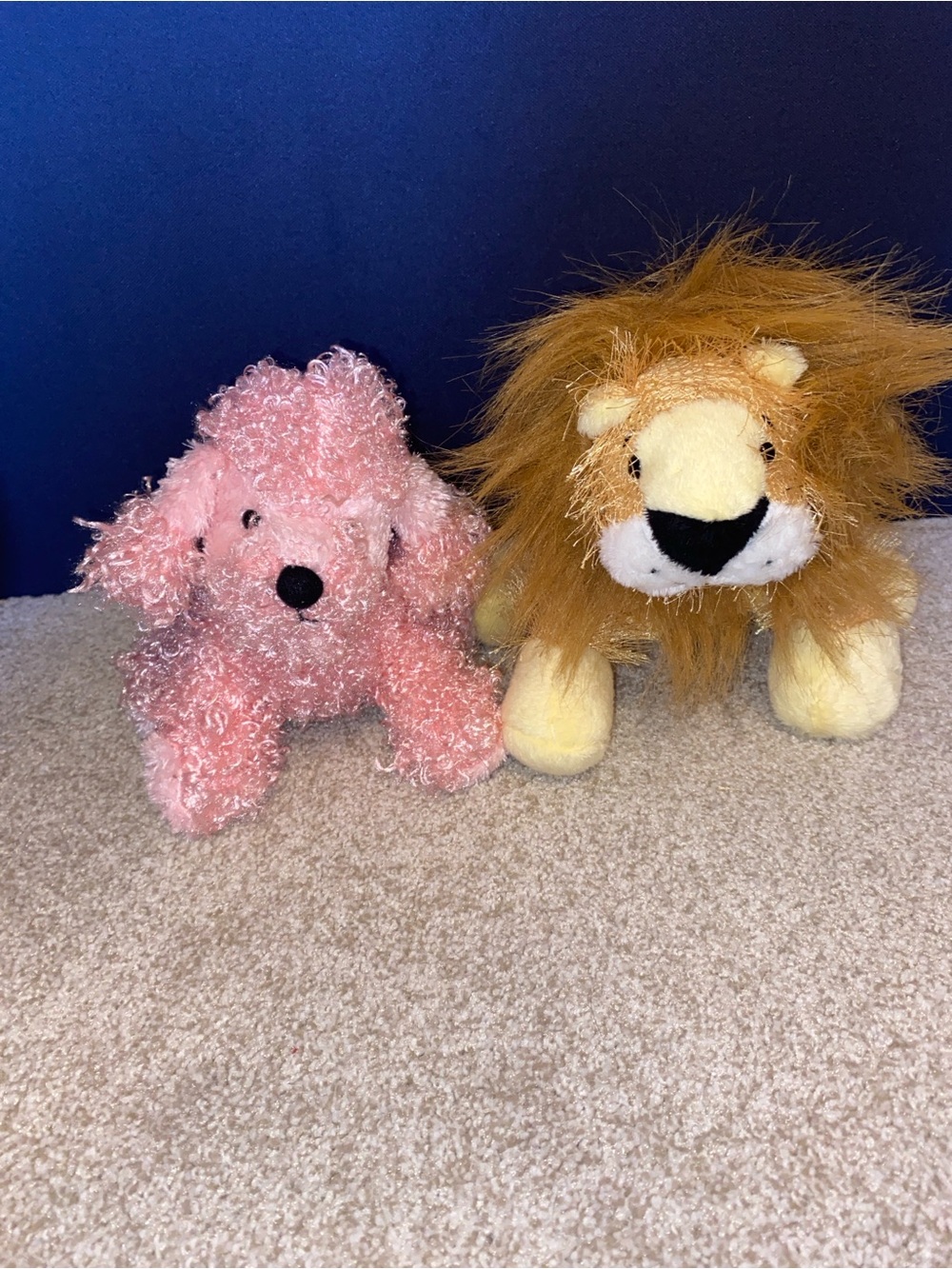 Webkinz Lion & Poodle Stuffed Animal Set